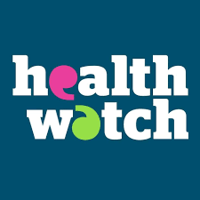 Healthwatch England logo — free NHS complaints advocacy and health support